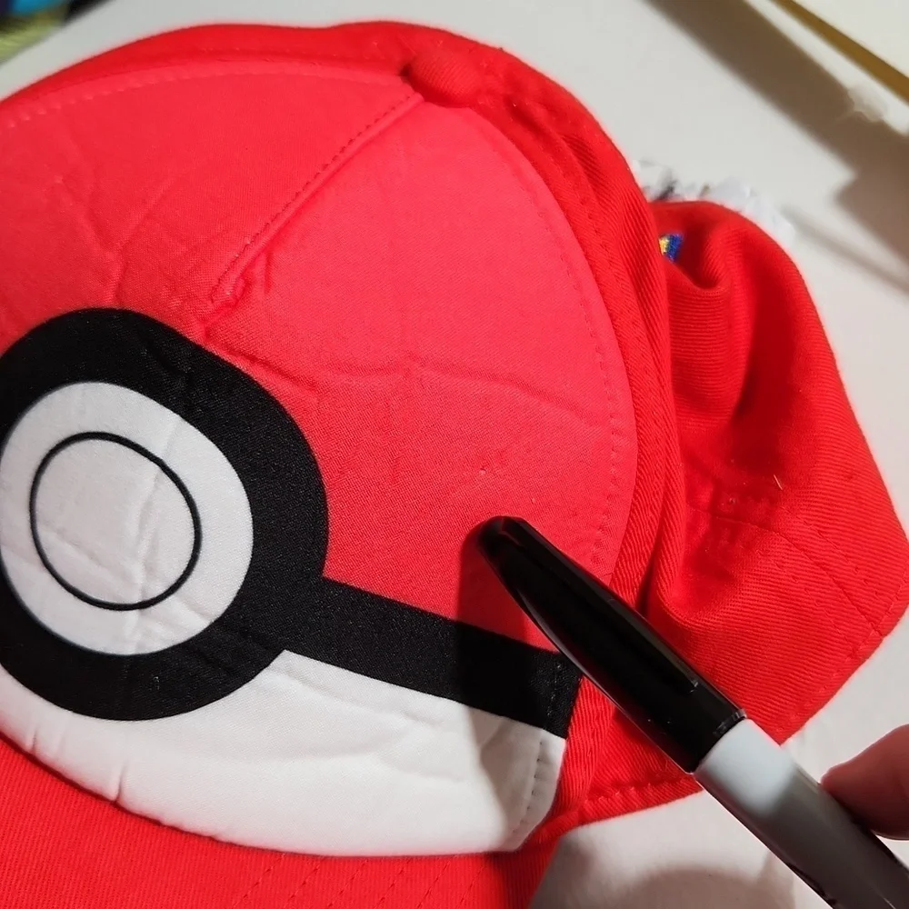 Pokemon Hat Pokemon ball hat kids unisex boys or girls Ash Ketchum 2018